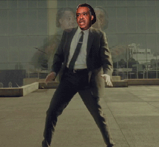 gif Al Sharpton - Matrix Parody