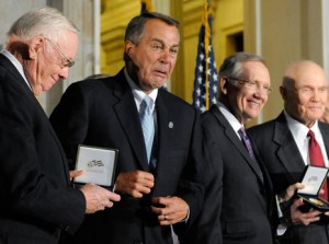 Histrionic Rothschild Czar John Boehner.