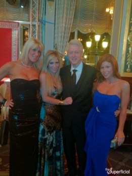 Bill Clinton Posing With Porn Stars.