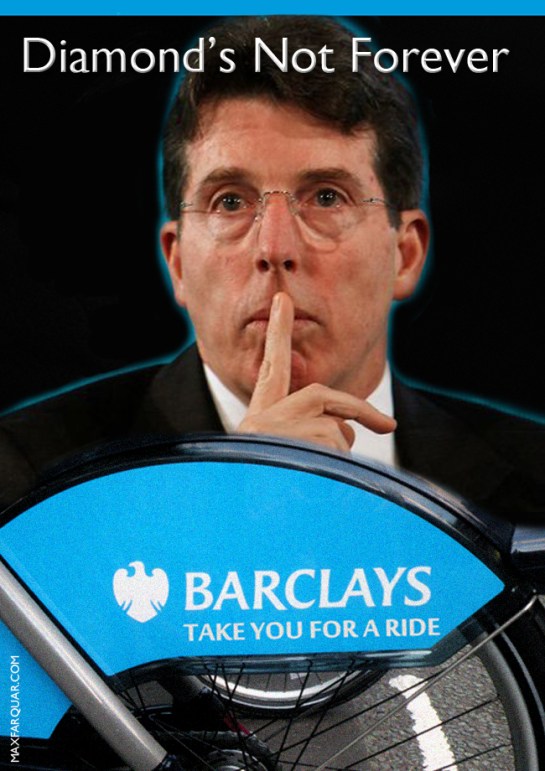 Bob Diamond Resigns ~ So What? Penalty? So What? Their Criminal Gain Outweighs The Penalty!