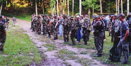 Texas Training of State Militia.