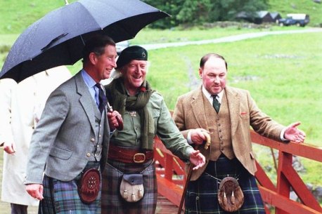 BBC entertainer Jimmy Savile & Prince Charlie