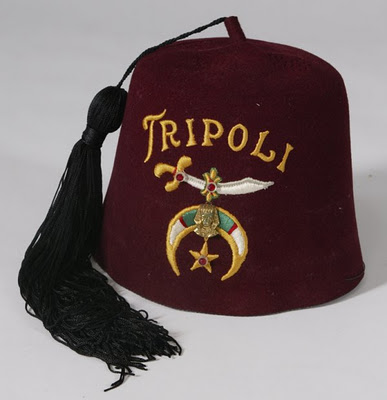 Arab Freemason Hat Of The Shriners.