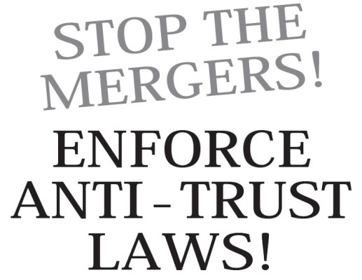 antitrust currency ~ stop the cabal hoarding of Global Wealth