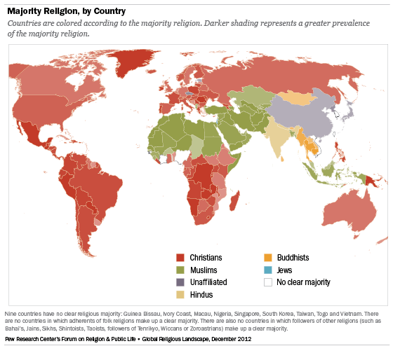 world-map-all-religions