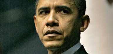 When criticized, Obama's soul can be seen in his eyes.