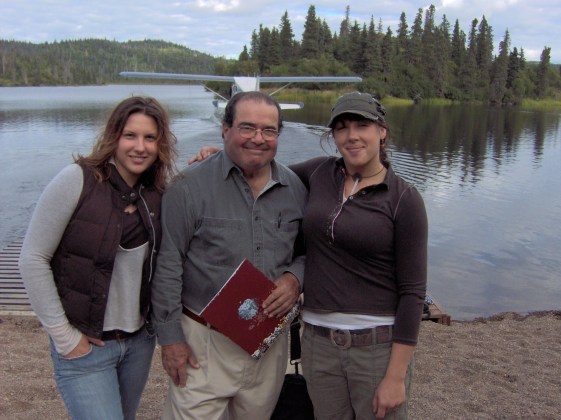 Justice Scalia With My Family