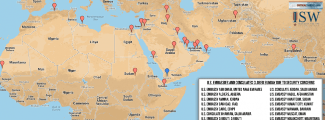 CLOSING EMBASSIES FOR THE CIA BOO FACTOR.
