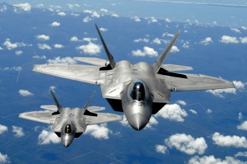 F-22s Around China