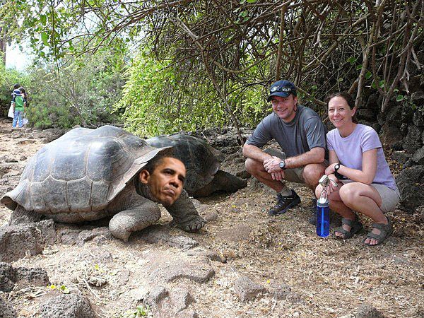 Visitation Day On Galapagos Prison Island.