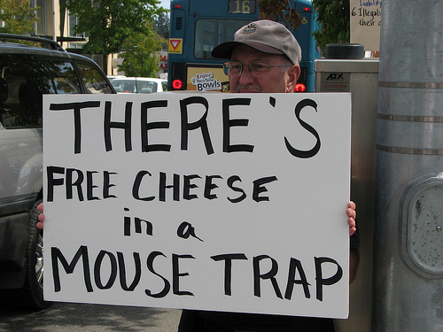 cheese mouse trap