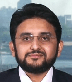 Banker's Gehad El-Haddad of the political group Muslim Brotherhood