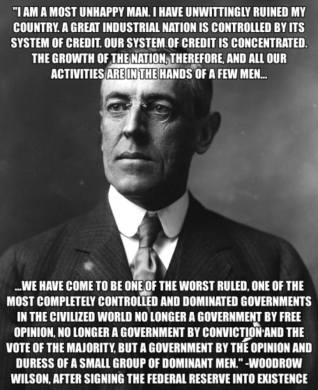 Woodrow Wilson Born Of A British Mother. Ask Him To Smile Once And You'll See Those Famous British Gnarly Teeth