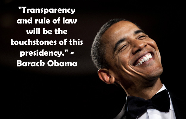 obama transparency