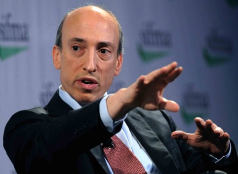 Gary Gensler, chairman of the U.S. Commodity Futures Trading Commission, started an investigation after listening to a tape of a conversation between traders and rate setters at Barclays. Photographer: Peter Foley/Bloomberg