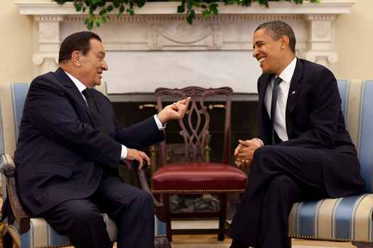 President Mubarak Befriended BY Obama Before Ousting Him And Installing Mohammed Morsi Muslim Brotherhood As President Of Egypt. In The Summer Of 2013 The Egyptian People With Their Military Overthrew Morsi And He Is Now In Prison For Inciting Murder Against Against The People.
