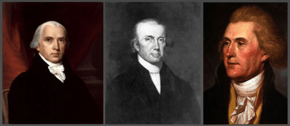 Fathers Of Nullification Are James Madison, John Taylor, & Thomas Jefferson