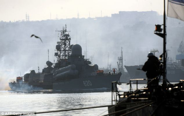 Russian Navy Awaits Obama In The Black Sea.