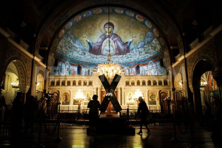Saint Andrew's Cross In Russia