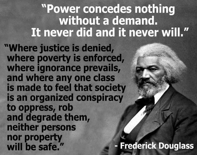 frederick douglass justice denied