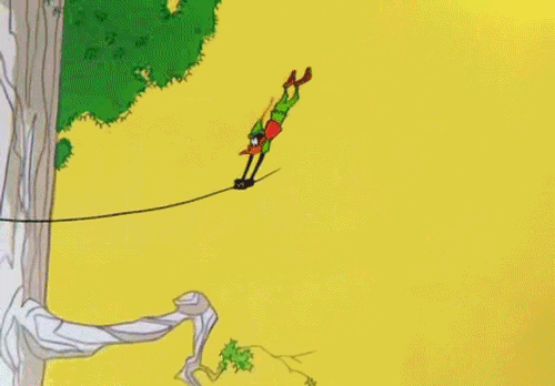 daffy duck tree gif