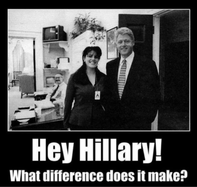 hillary difference clinton lewinski
