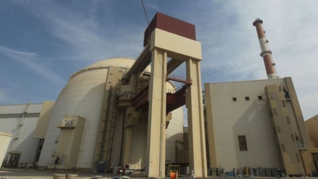 A view of the reactor building at Bushehr Nuclear Power Plant in southern Iran (file photo)