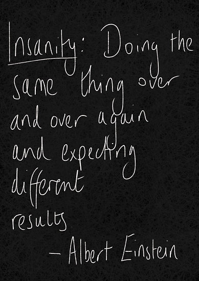 Einstein insanity 
