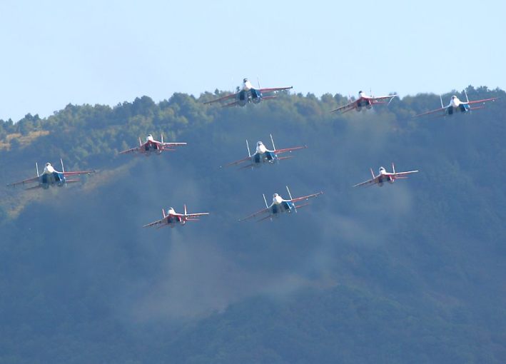 Russian Su-24 Sukhoi Ground Attack Fighter Jets In Iraq