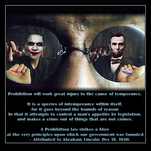 Lincoln Temperance Prohibition