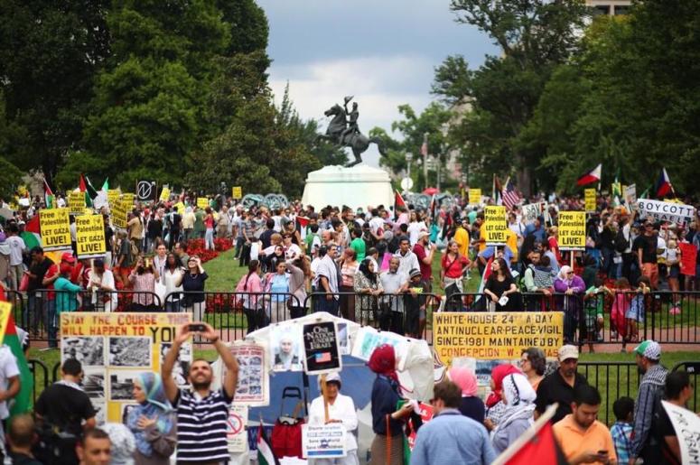 Gaza Protest Washington 832014