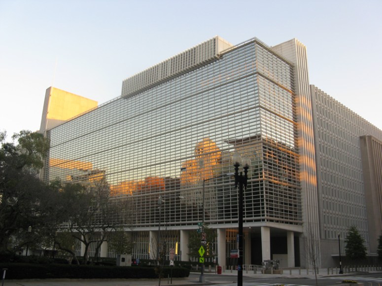 The headquarters of the World Bank in downtown Washington DC