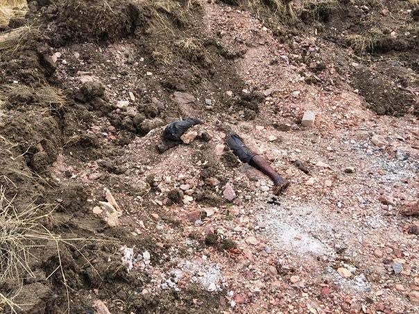 Discovery Of Mass Graves Of Eastern Ukrainian Civilians Shot Coup de Gras