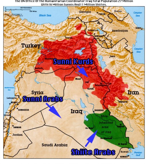 Sunni Shiite Iraq
