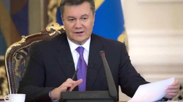 Overthrown Constitutionally Elected Ukraine President Viktor Yanukovych 