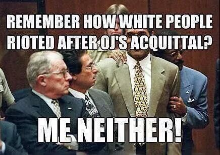 white riot O.J. Simpson