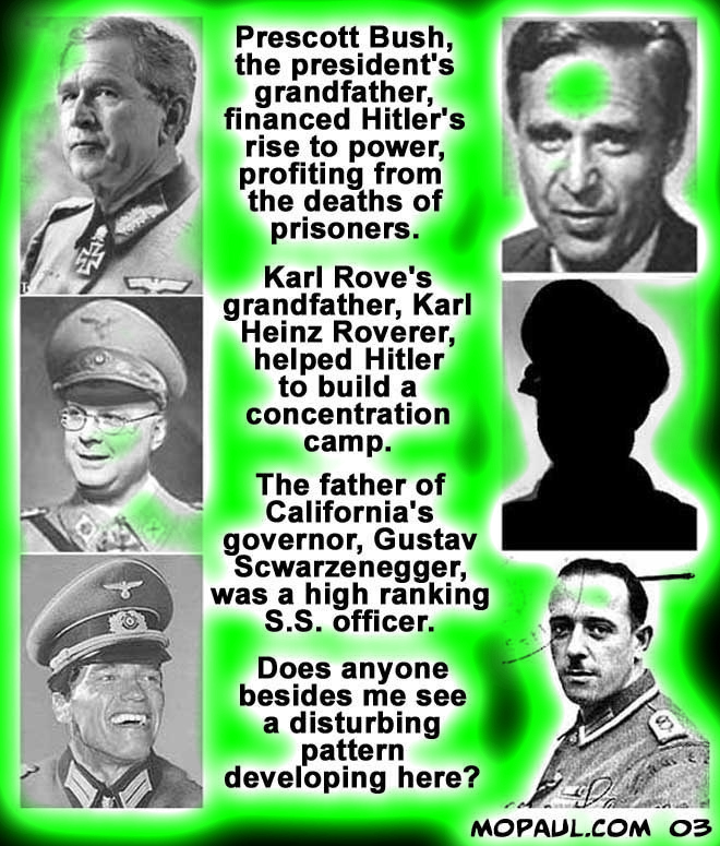 Nazi bush kerry rove