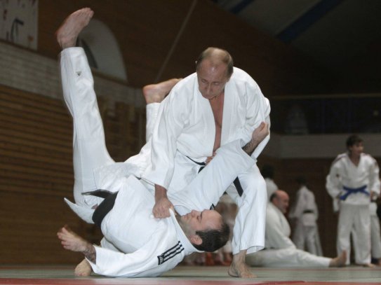 President Putin Sixth Degree Judo Black Belt