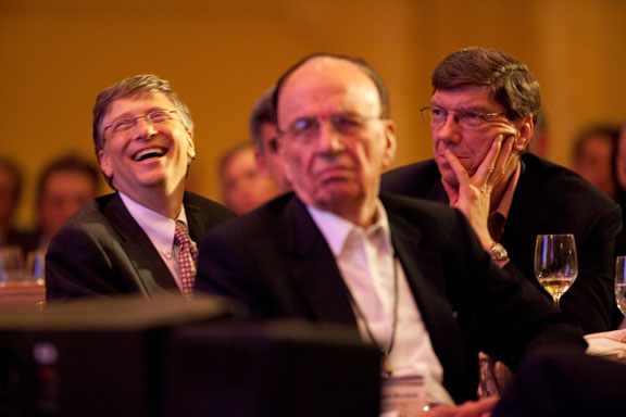 Bill Gates & Rupert Murdoch