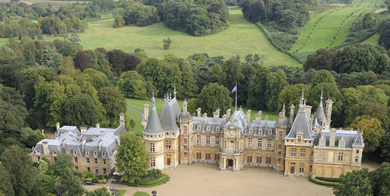 Rothschild The Urban Professional. His Home Waddesdon Manor Britain.