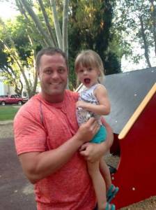 Dr. Baron Holt with his daughter Haley