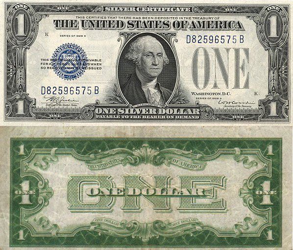 George Washington Silver Certificate