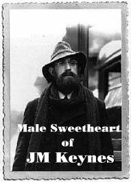 Lytton Strachey [1880-1932] real butt buddy of Rothschild's Keynes.