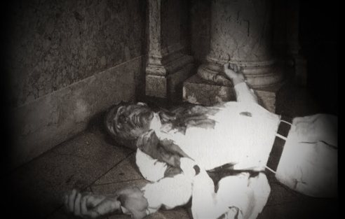 The body of zionist assassin Dr. Weiss.