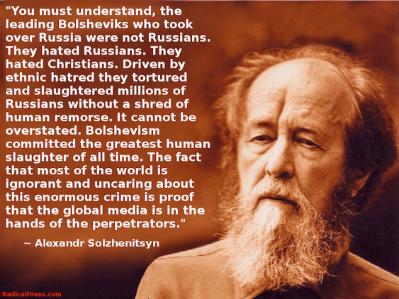 Solzhenitsyn russia bolsheviks